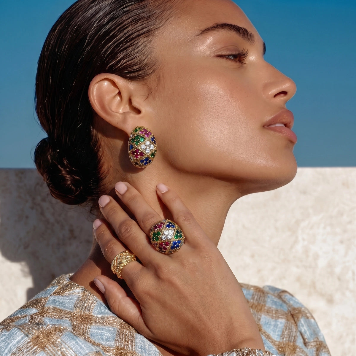 Mosaic Dream Studs